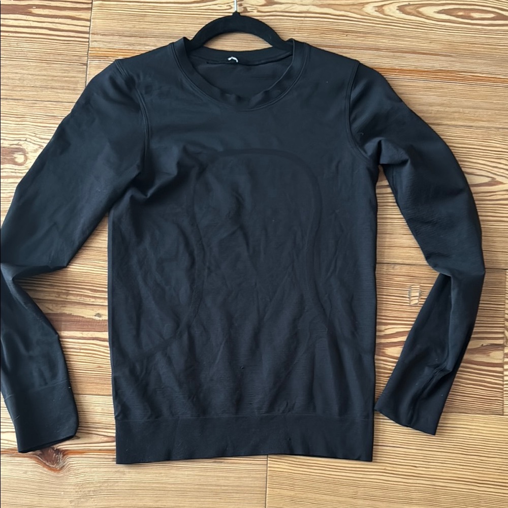 lululemon athletica Black Crewneck Sweatshirt